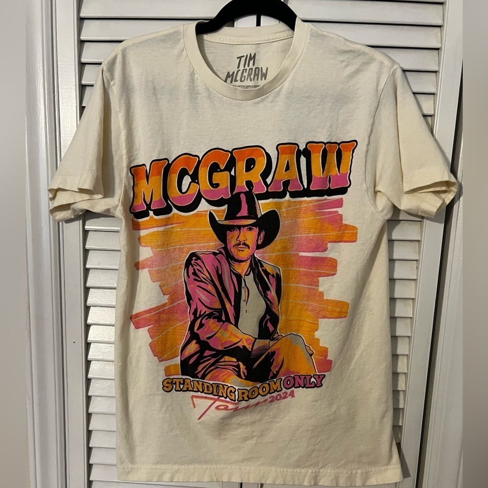 Tim McGraw Standing Room Only Tour 2024 Unisex T-Shirt